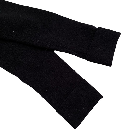 Adrianne Vittadini Black Jacket Viscose Blend Gold‎ Buttons Black - Picture 7 of 13